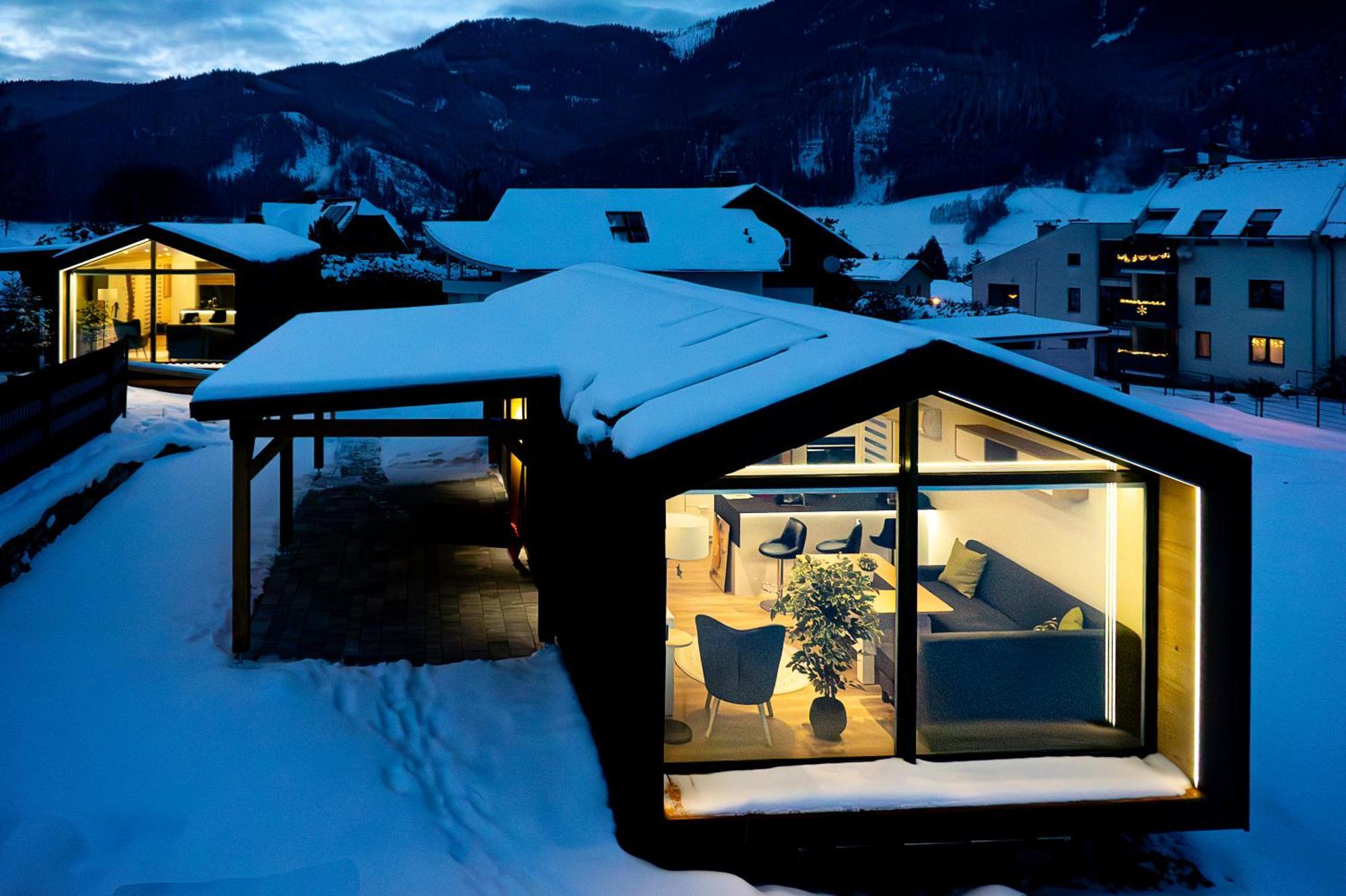 Chalet Stuhleckblick-Ferienhaus Direkt An Der Piste Und Mit Eigener Sauna Шпиталь-ам-Земмеринг Экстерьер фото