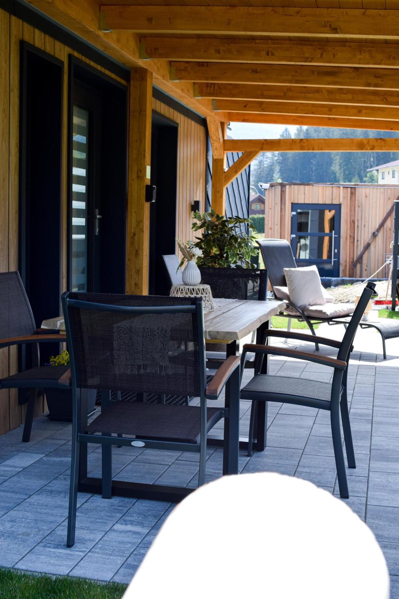 Chalet Stuhleckblick-Ferienhaus Direkt An Der Piste Und Mit Eigener Sauna Шпиталь-ам-Земмеринг Экстерьер фото